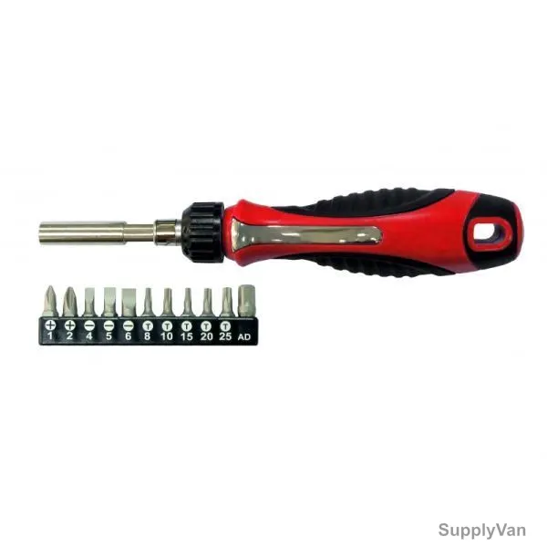 Vertex Ratchet Bit Driver Set, VXRD-013, 13PCS