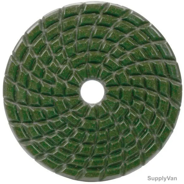 Makita Diamond Polish Pad, D-15621, Grit 800, 100MM, Dark Green