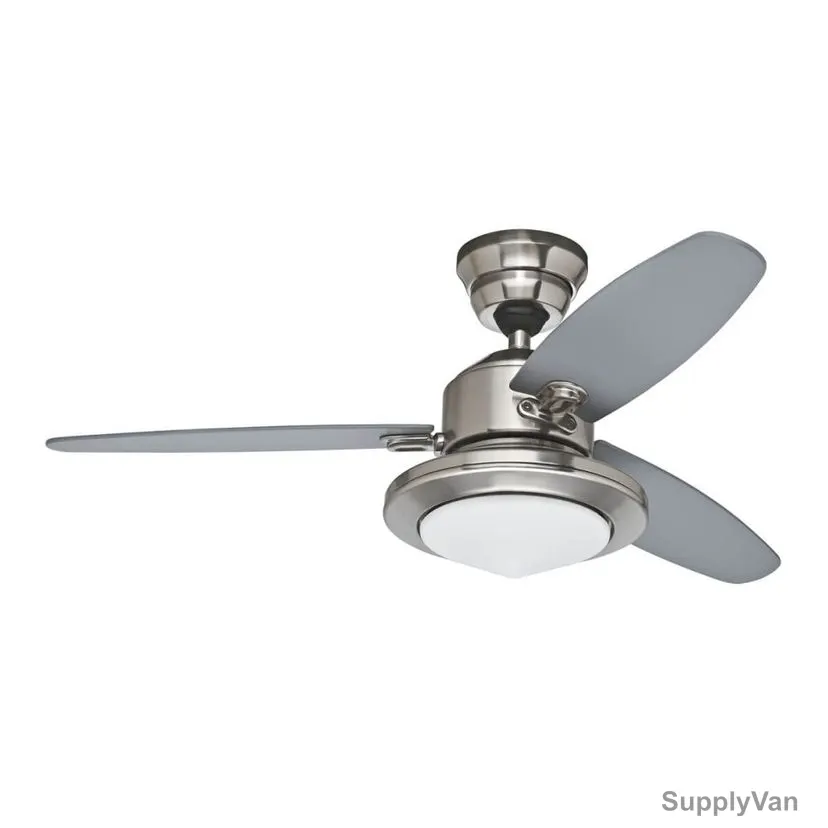 Hunter Ceiling Fan, 24085, Merced, 112CM, Brushed Nickel