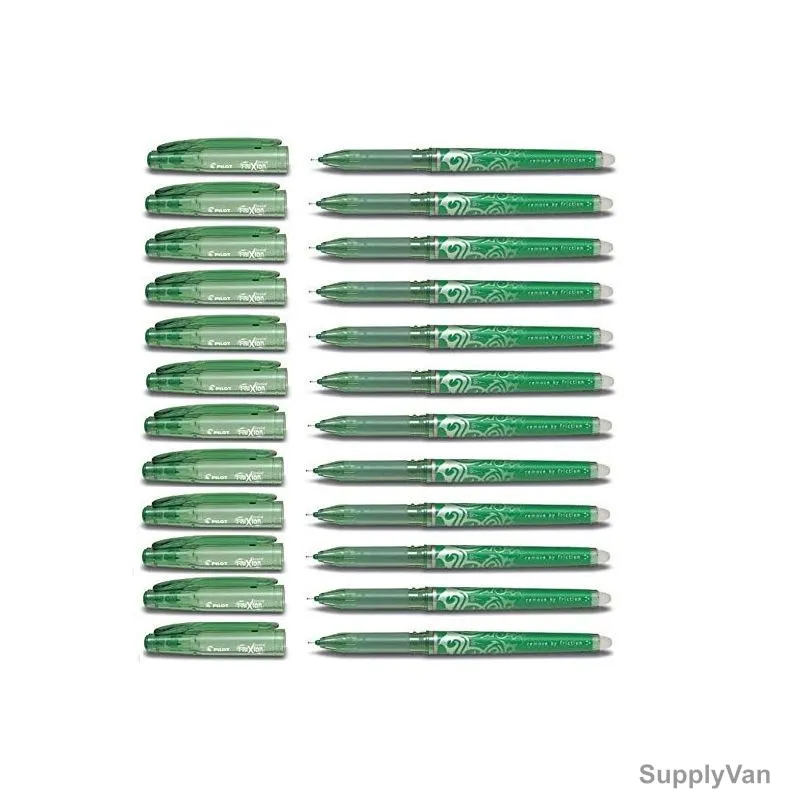 Pilot Erasable Rollerball Pen, BL-FRP-5-G, Frixion, 0.5MM, Green, PK12