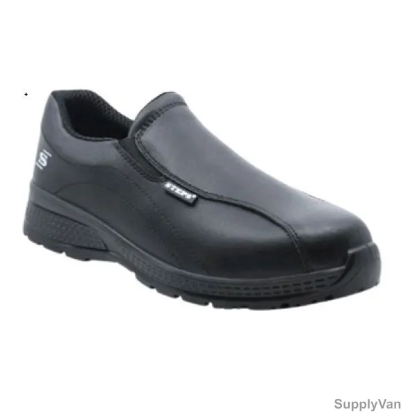 Steps Activa Low Ankle Safety Shoes, NM-399-S3, Size38, Black