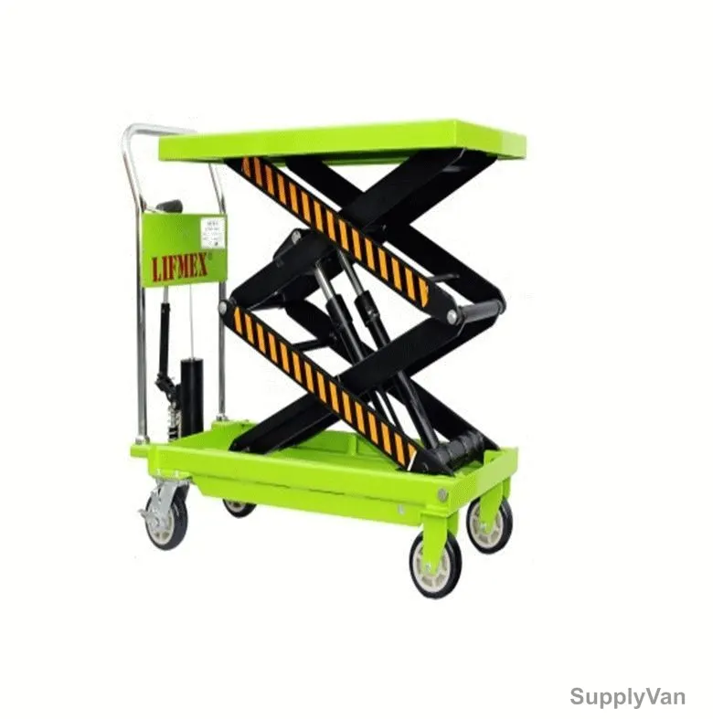 Lifmex Hydraulic Scissor Lift Table, LHSL500, 900MM, 500 Kg Weight Capacity