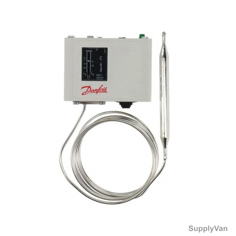 Danfoss Temperature Control, KP71, SPDT, -5 to 20 Deg.C — image 1