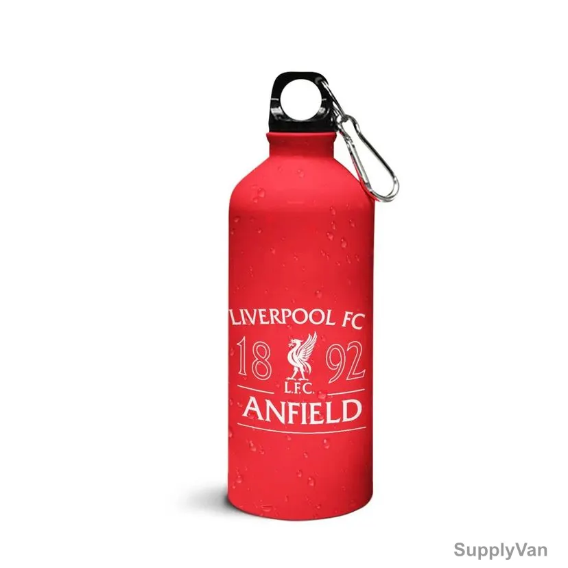 Wackylicious Liverpool Logo Sipper Water Bottle, 600ML, Red — image 1