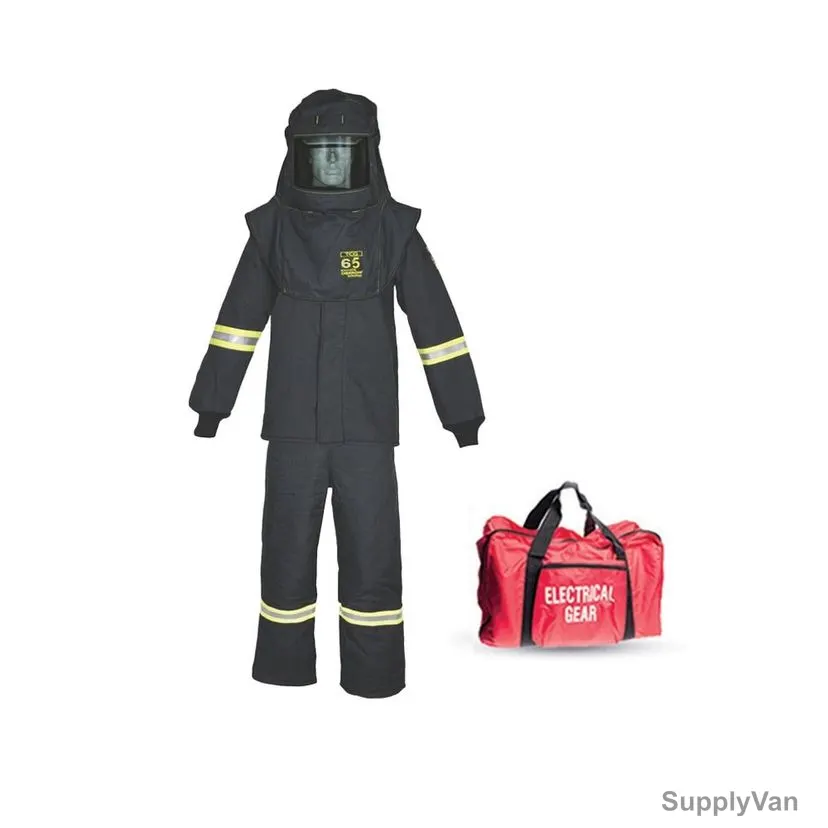 Oberon Arc Flash Protection PPE Kit W/O Ventilating Fan, TCG5B-2XL, 76 cal/sq.cm, 4 Pcs/Kit — image 1