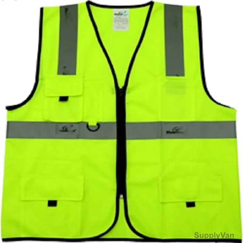 Vaultex Executive Reflective Vest, SBQ, 165 GSM, S, Yellow