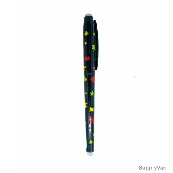 Atlas Erasable Pen, AS-ERP070-BK, 0.7MM Tip Size, Black, 12 Pcs/Pack
