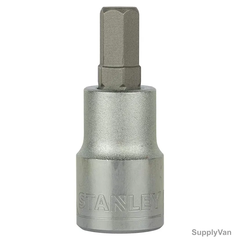 Stanley 4 Point Hexagonal Bit Socket, STMT73376-8B, 1/2 Inch Drive, 9MM