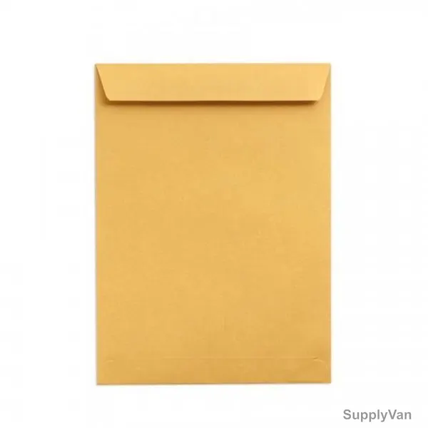 Hispapel Manila Business Envelope, Paper, 80 GSM, 102 x 152MM, Brown, 10 Pcs/Pack