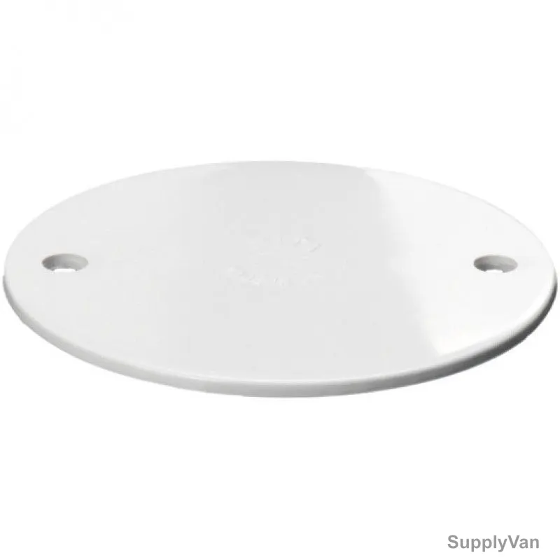 Burn Circular Box Cover for 20 and 25mm Electrical Boxes, BN-C191, 0.75MM