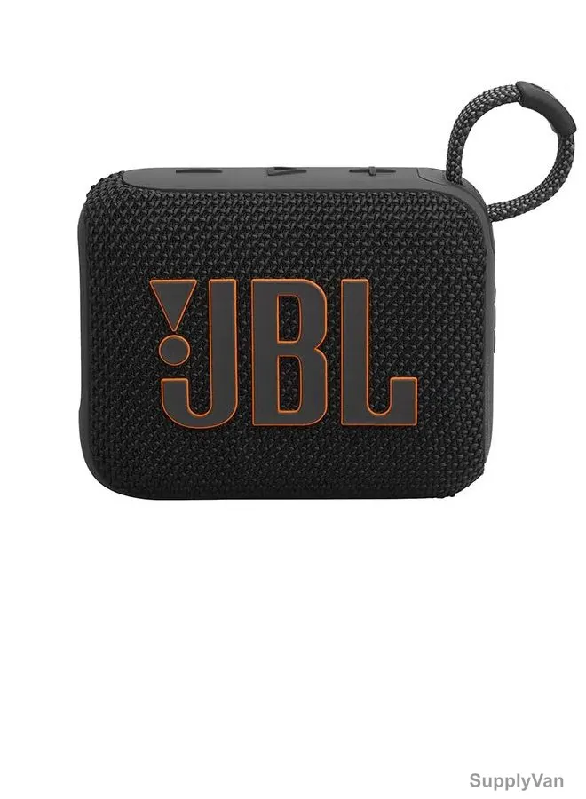 Jbl Portable Bluetooth Speaker, JBLGO4BLK, 7.5CM Height x 4.2CM Width x 9.4CM Length, 7 Hrs Battery Life — image 1