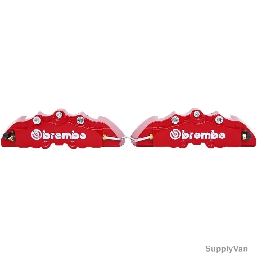 Brembo Small Disc Brake Caliper Cover, Plastic, Red, 2 Pcs/Pack — image 1
