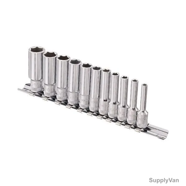 Genius Metric Deep Hand Socket Set, GD-211M, 11PCS
