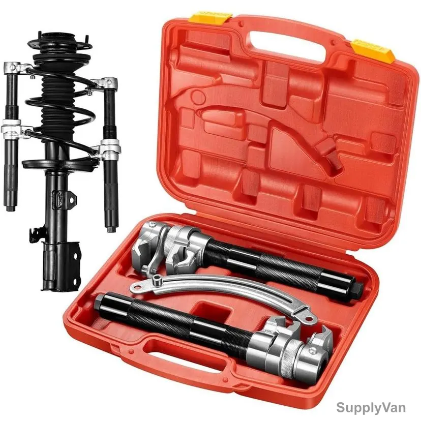 Heavy Duty Auto Suspension Coil Spring Compressor Tool, MCAR240830, 27CM Jaw Opening, 1000 Kg Load Capacity — image 1
