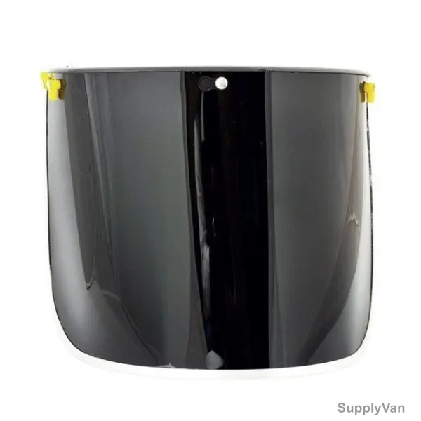 Sci Face Shield With Universal Head Gear, MSVD, Polycarbonate, Black