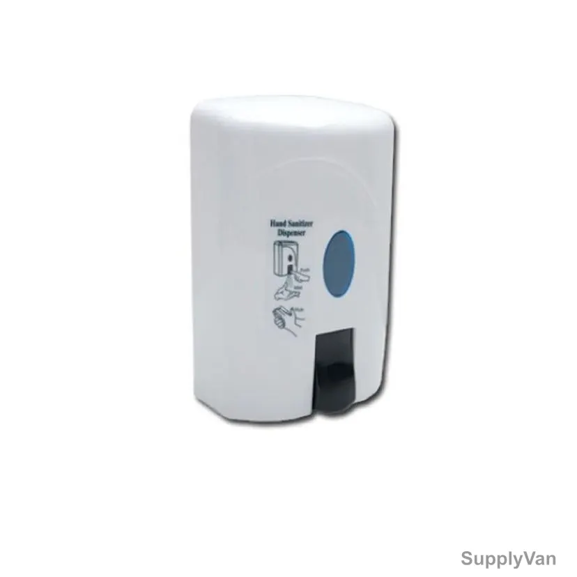 Double Class Soap and Sanitizer Dispenser, SD17, Plastic, 300ML, White