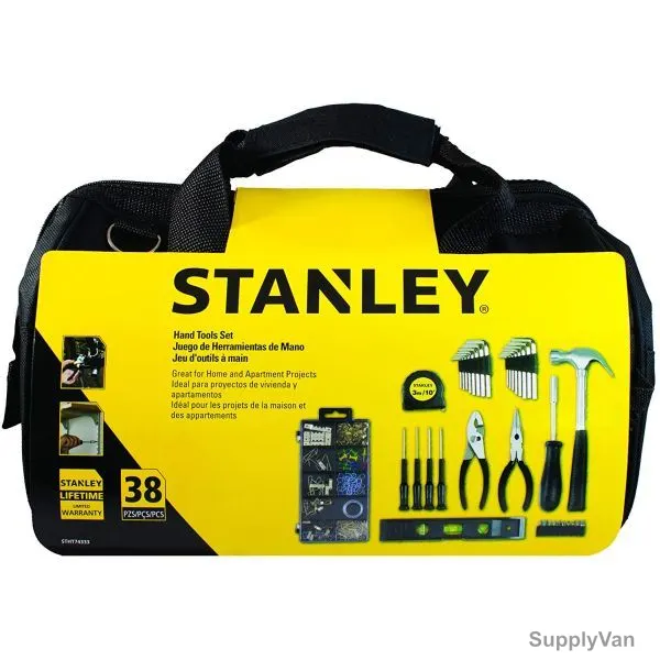 Stanley Hand Tools Set, STHT74333, Black and Yellow, 38PCS — image 1