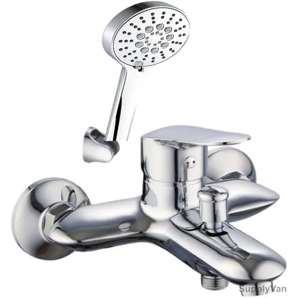 Cavil Bath Shower Mixer Tap, CSBF-F904-UTH, Brass, Chrome — image 1