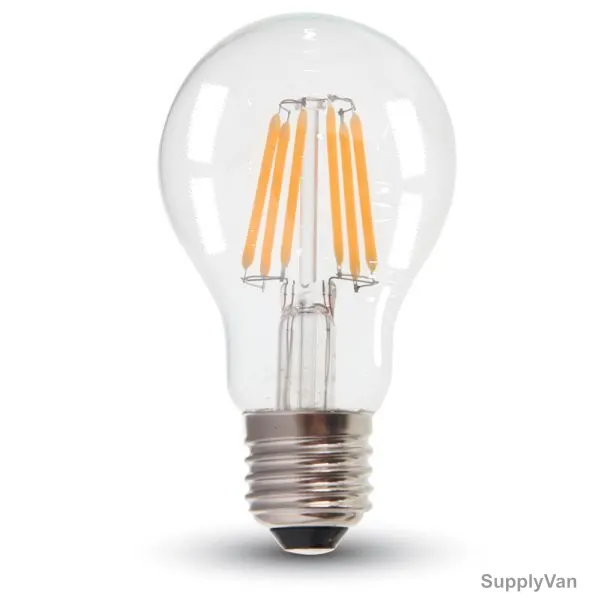 V-Tac A60 LED Bulb, VT-1887, COG, 6W, WarmWhite