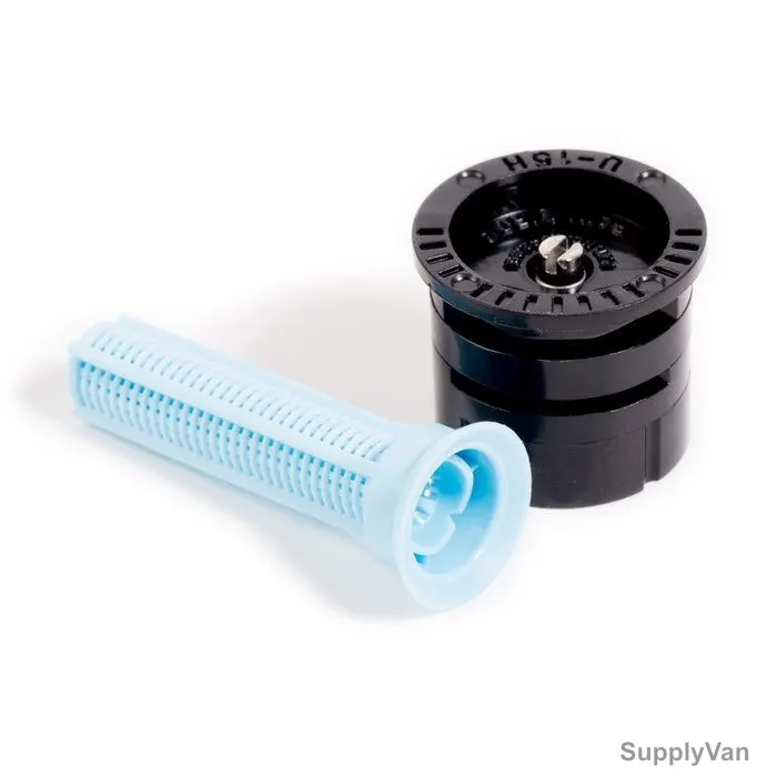 Rainbird Half-Circle Spray Nozzle, 15H, U-Series, 15 Feet, 30 PSI