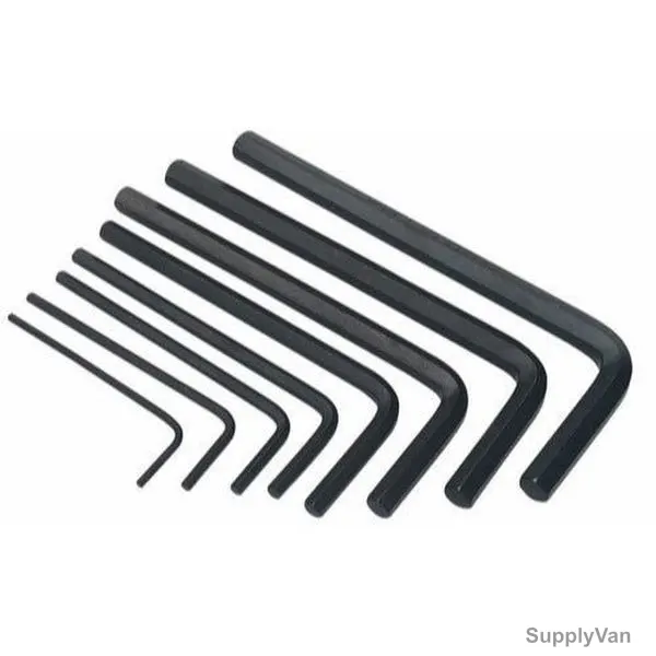Tata Agrico Allen Key Set, TAK001, Black, 9 Pcs/Pack — image 1
