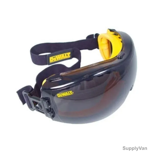 Dewalt Concealer Safety Goggles, DPG82-21, Smoke