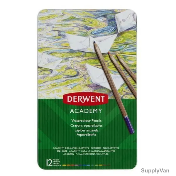 Derwent Academy Watercolor Pencil Set, 2301941, 12 Pcs/Set — image 1