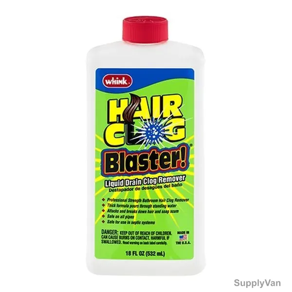 Rust-Oleum Hair Clog Blaster, 6216, Whink, 18 Oz