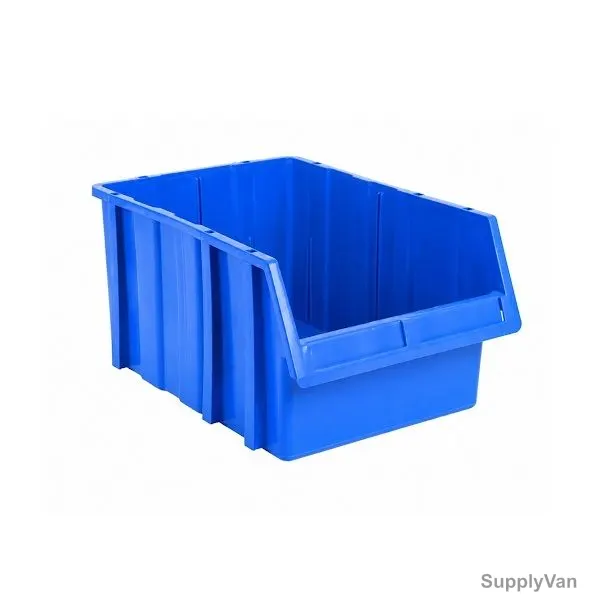 Storage Bin, EPBIN-PA-550, Polypropylene Copolymer, 250MM Height x 340MM Width x 500MM Length, Blue