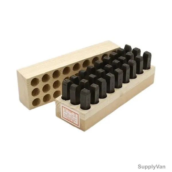 Young Bros Full Character Stamp Letter Set, 07275, 5/16 Inch, 27PCS