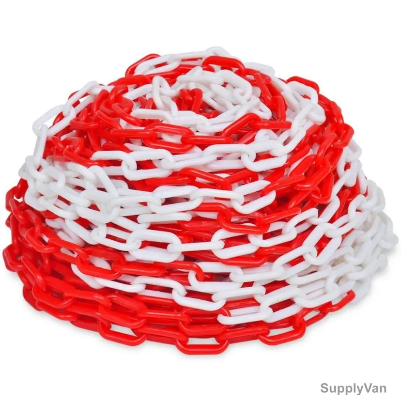 Robustline Multi-Purpose Chain Barrier, PVC, 8MM Thk x 15 Mtrs Length — image 1