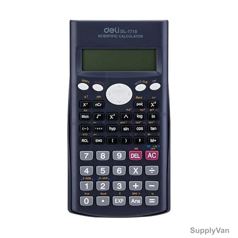Deli Scientific Calculator, E1710, LCD, 12 Digits