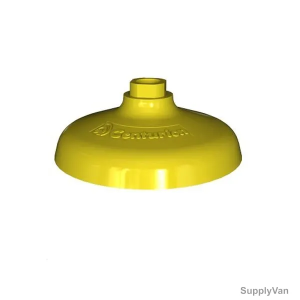Matsuda Spare Shower Head For S100 Eye Washer, F100, ABS Plastic, 10 Inch Dia, Yellow