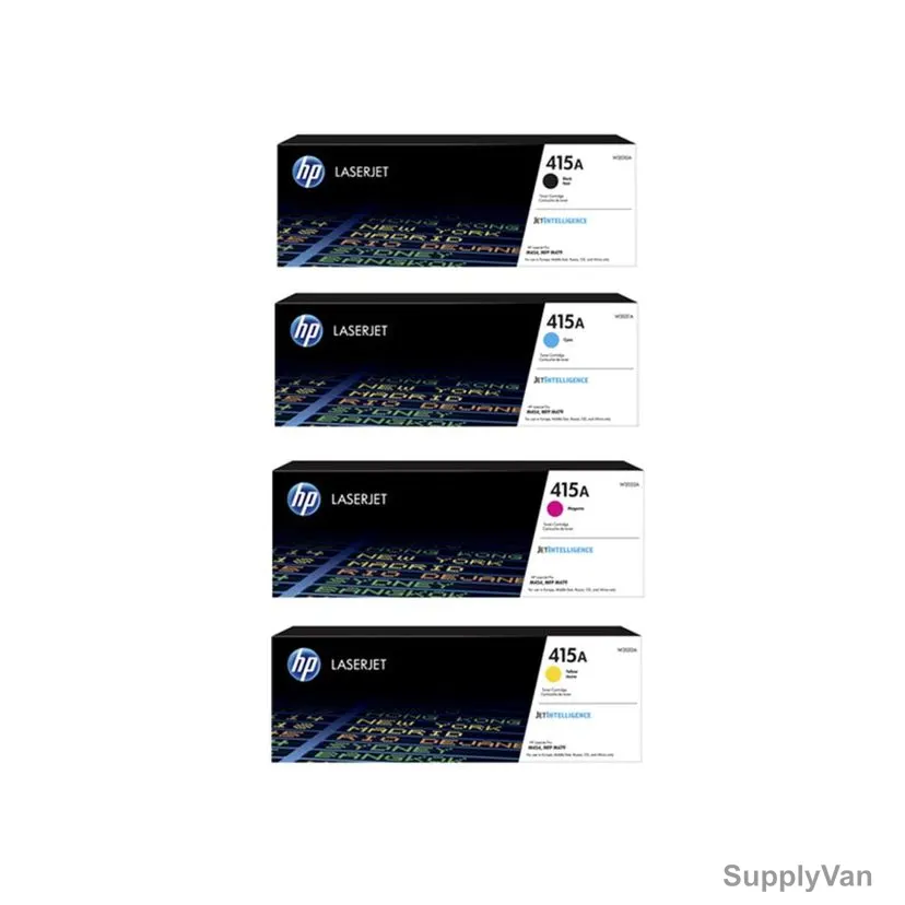 HP Original LaserJet Toner Cartridge Set, 415A, 4 Pcs/Set — image 1