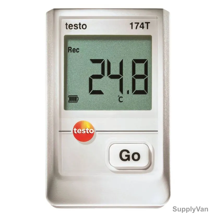 Testo Mini Temperature Data Logger, 174T, 1-Channel, -30 to +70 Deg.C — image 1