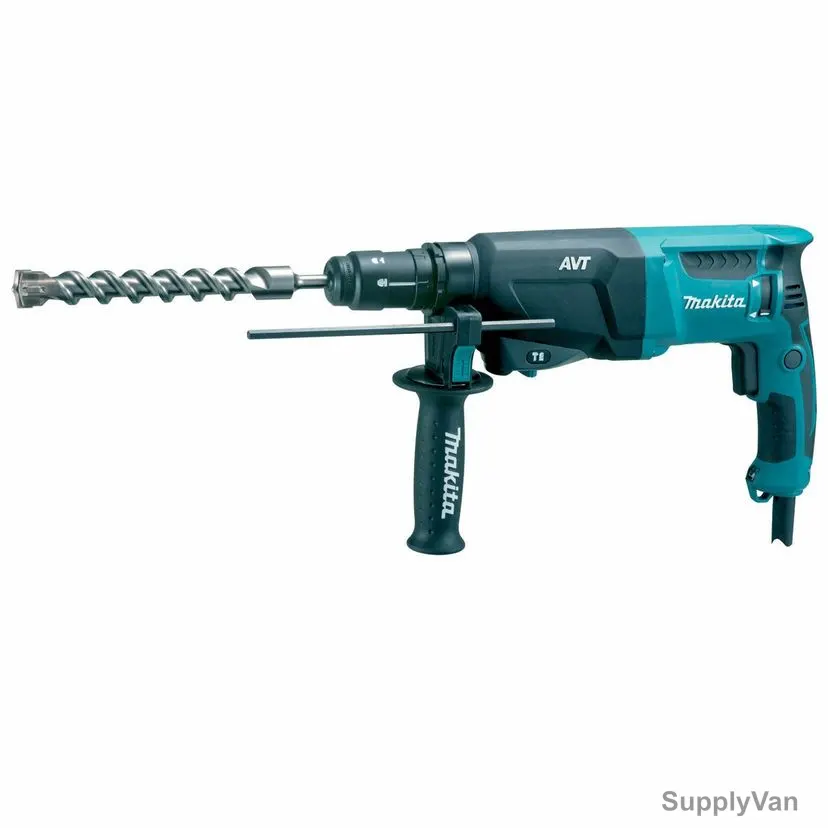 Makita 3 Mode Rotary Hammer, HR2611FT, SDS Plus, 110V, 800W, 26MM — image 1
