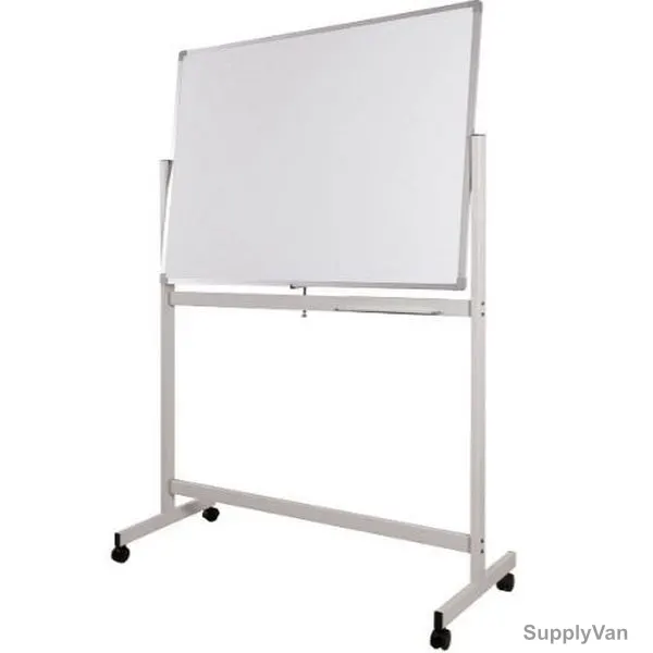 Modest Movable White Board With Stand, DB-1218, 180CM Height x 120CM Length, White