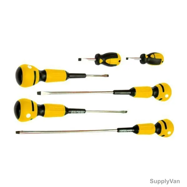 Vertex Slotted Screwdriver Set, VXSD-S106, 6PCS