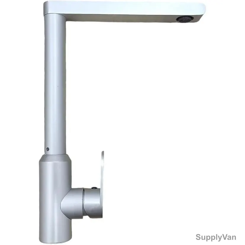 Novex Single lever Sink Mixer, NSBF-AL-003-SL, Aluminium, Matt Silver — image 1