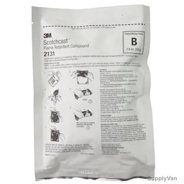 3M Scotchcast Flame Retardant Compound, 2131B, 213 GM
