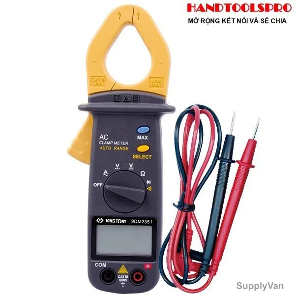 Kingtony Digital Clamp Meter, 9DM2351, 600V, 30MM — image 1
