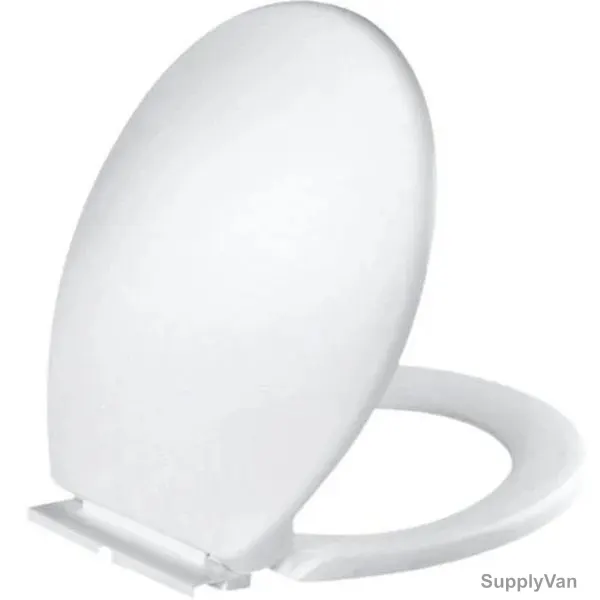 Sonet Water Closet Seat Cover, Round, White — image 1