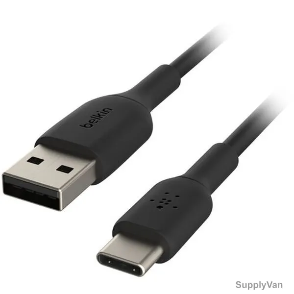 Belkin Boost Charge USB-A to USB-C Cable, CAB001BT1MBK, 1 Mtrs, Black — image 1
