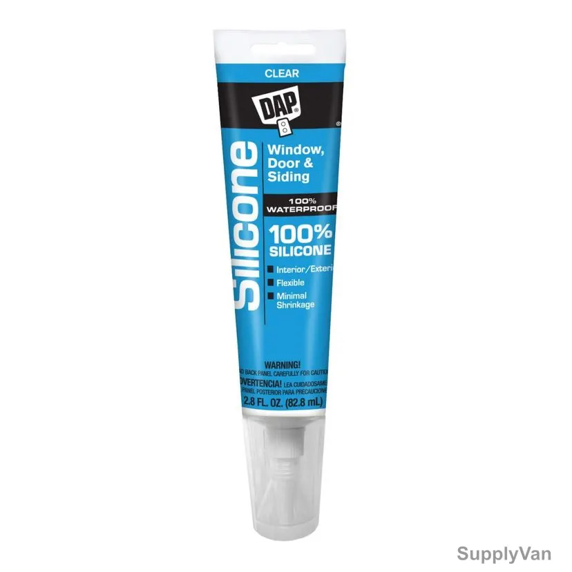 Dap Window, Door and Siding Sealant, 00684, Clear, 2.8 Oz