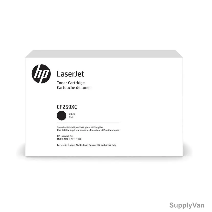 HP 59X Original LaserJet Toner Cartridge, CF259XC, Black