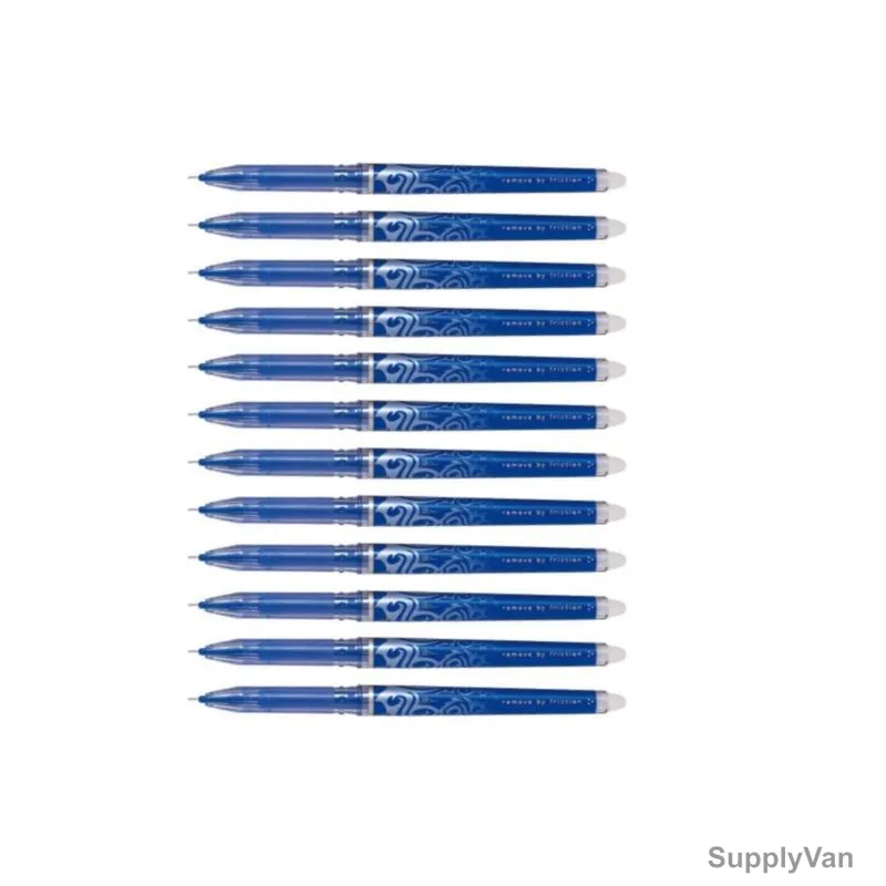 Pilot Erasable Rollerball Pen, BL-FRP-5-L, Frixion, 0.5MM, Blue, PK12