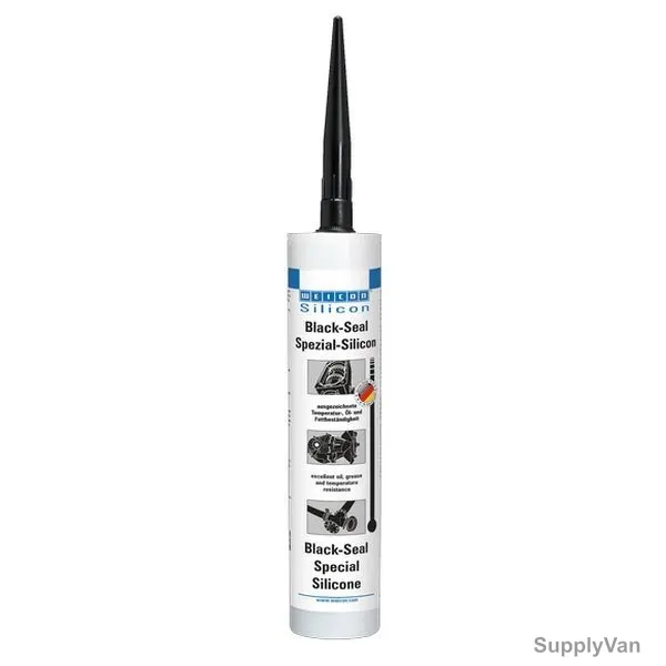Weicon Black-Seal Special Silicone Sealant, 13051310, 310ml, Black — image 1