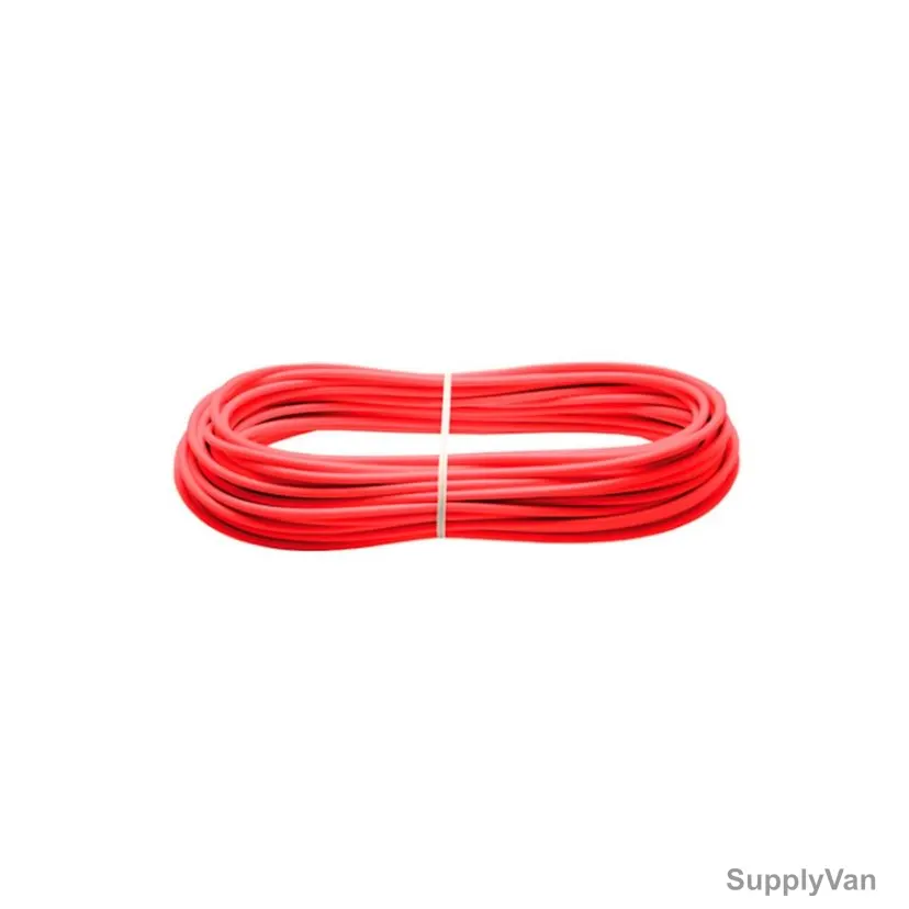 Pizzato Zinc-Plated Steel Rope, VF-F05-100, 100 Mtrs x 5MM, Red — image 1
