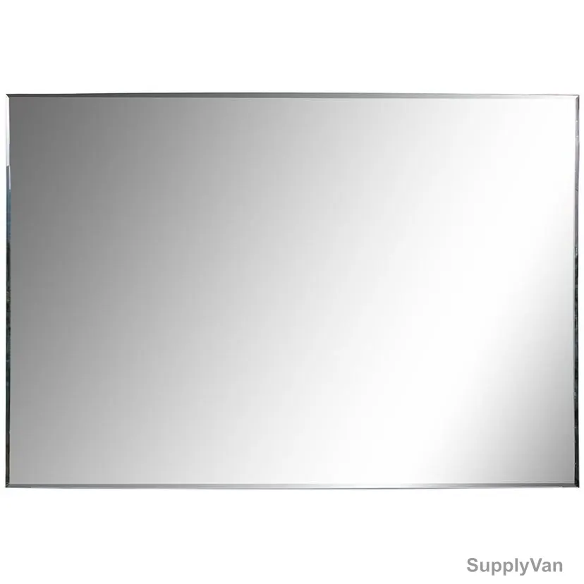 Argent Crystal Bathroom Mirror, YJ-388R, Rectangular
