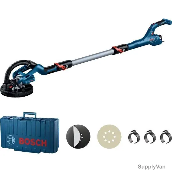 Bosch Professional Drywall Sander Kit, GTR-550, 550W, 7 Pcs/Kit — image 1